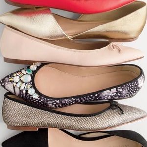 J. Crew Jeweled Flats